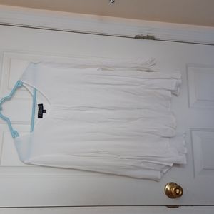 ELOQUII - SHEER  WHITE TOP - 22